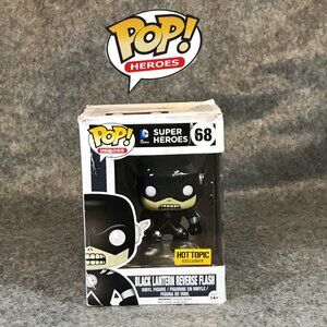Funko Pop DC Comic Super Heroes Black Lantern Reverse Flash Hot Topic Exclusive